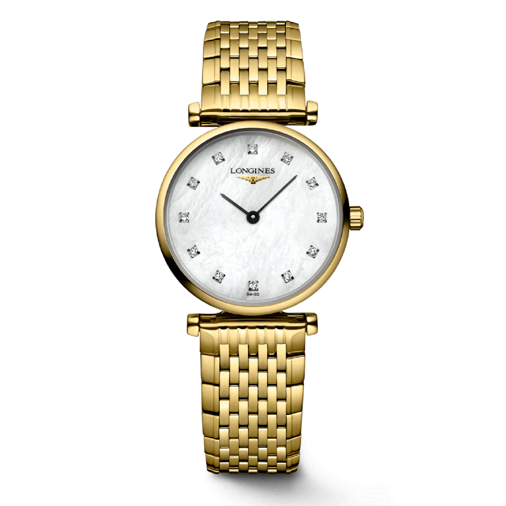 Longines Women's Quartz White Dial Watch - LG-0055 (DMD)