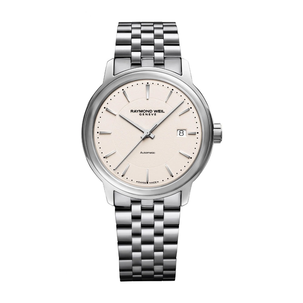 Raymond Weil Men's Automatic Movement White Dial Watch - RW-0234