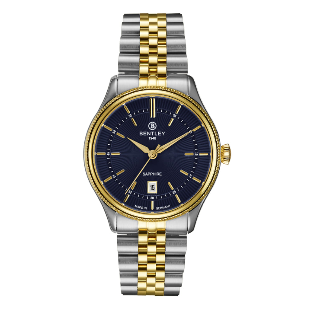 Bentley Men's Quartz Blue Dial Watch - BEN-0029
