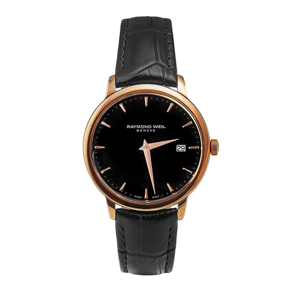 Raymond Weil Men's Quartz Watch, Black Dial - RW-0040