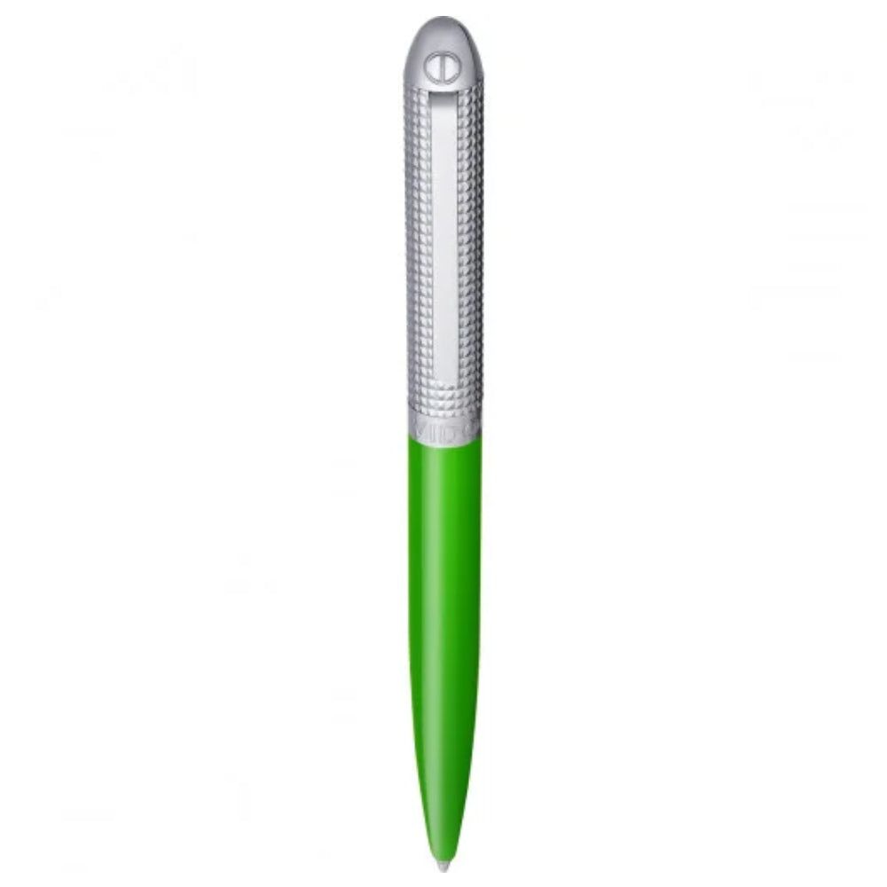 قلم بولبوينت باللون الفضي وأخضر من دافيدوف - DFC PN-0002(GREEN & SIL)