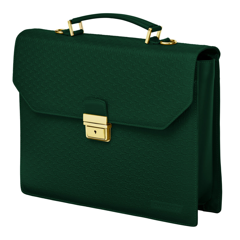 حقيبة عمل باللون الأخضر من دافيدوف - DFC BRCASE-0002 (ZINO/GR)