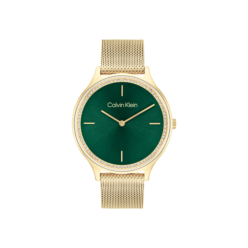 Calvin Klein Women's Quartz Green Dial CK-0001