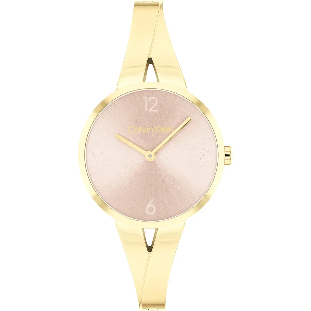 Calvin Klein Women's Rose Quartz Movement Dial CK-0003