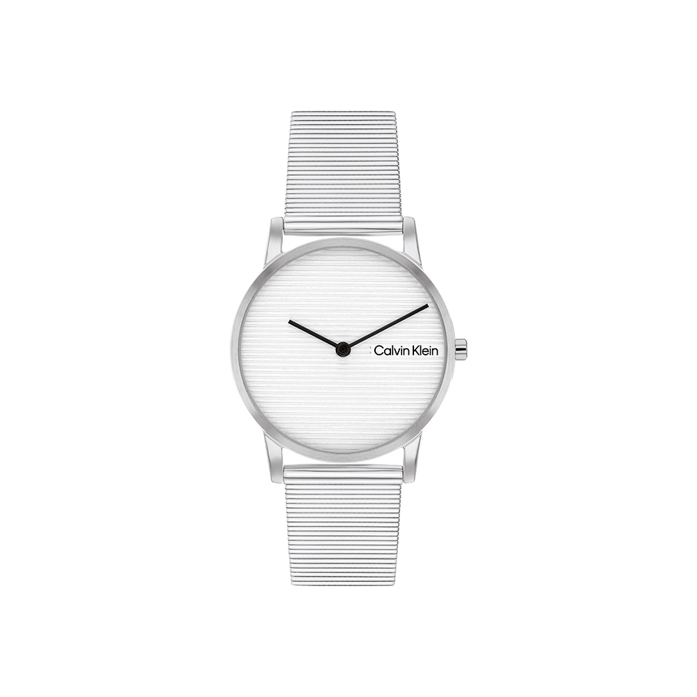 Calvin Klein Women's Quartz White Dial CK-0004