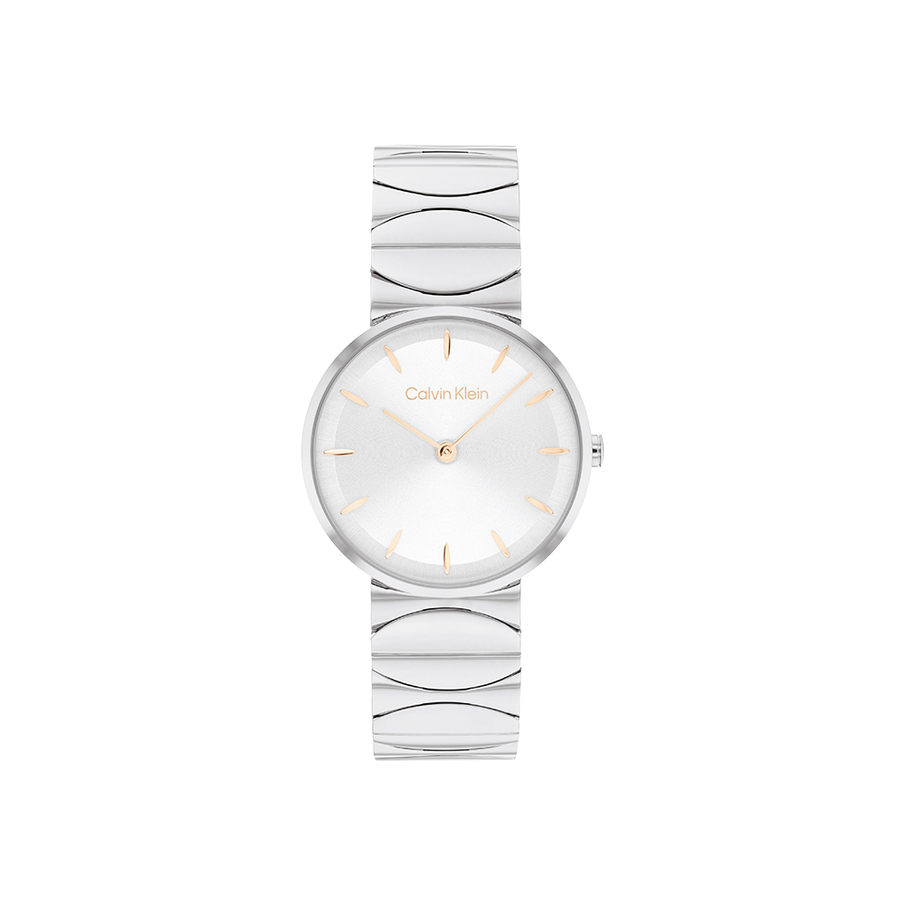 Calvin Klein Women's Quartz White Dial CK-0007