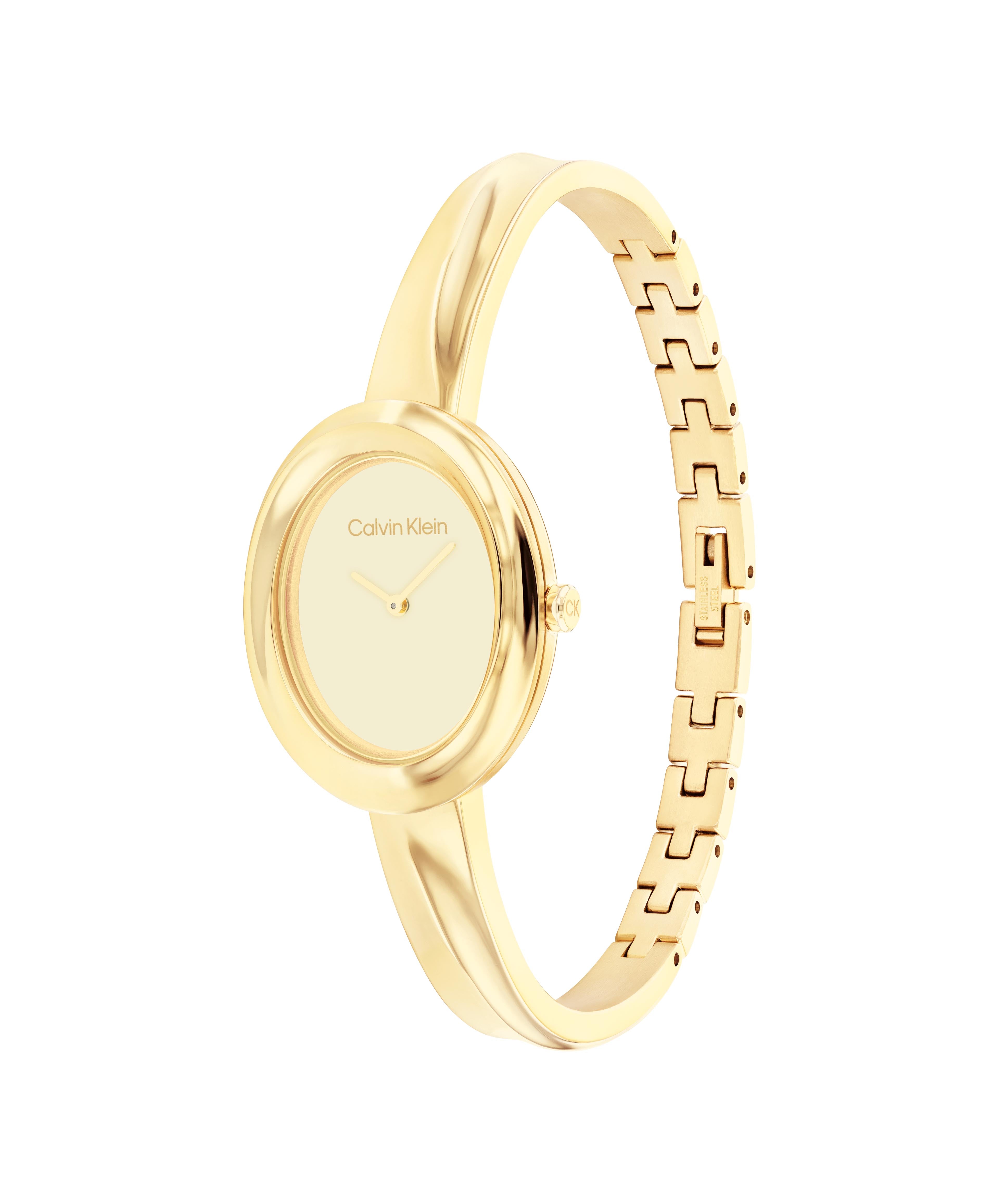 Calvin Klein Women's Quartz Gold Dial CK-0010