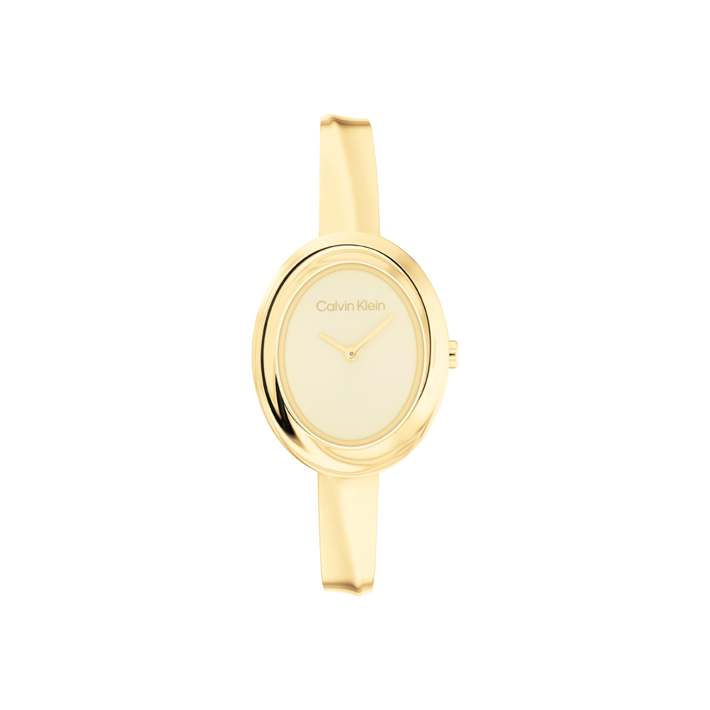 Calvin Klein Women's Quartz Gold Dial CK-0010