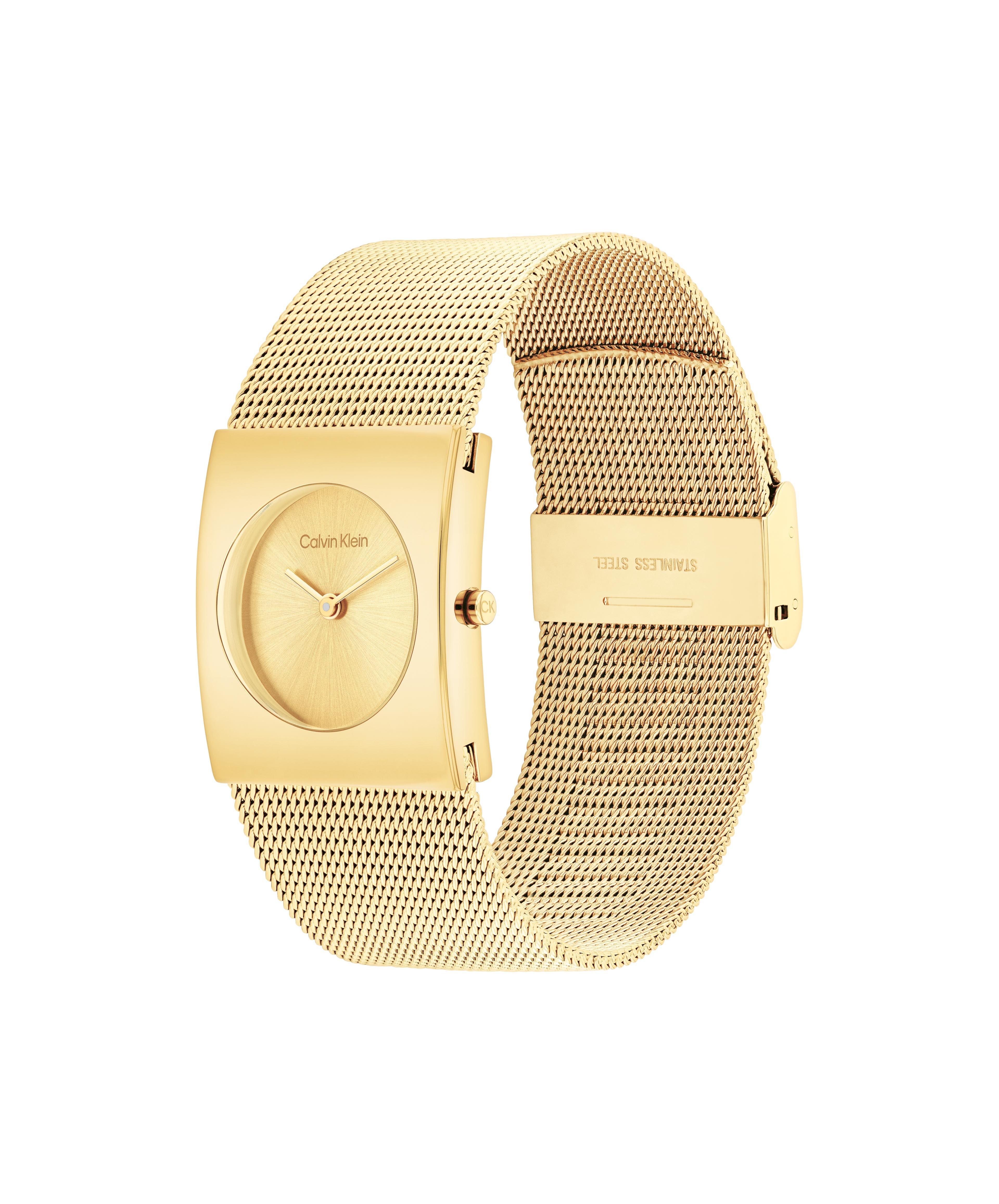 Calvin Klein Women's Quartz Gold Dial CK-0011