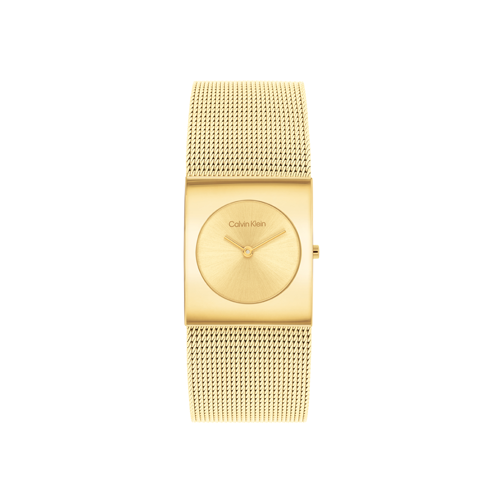 Calvin Klein Women's Quartz Gold Dial CK-0011