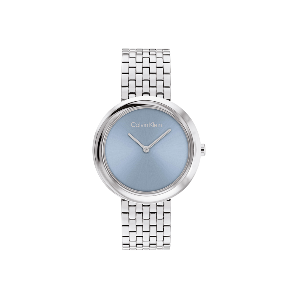 Calvin Klein Women's Quartz Watch Light Blue Dial CK-0012