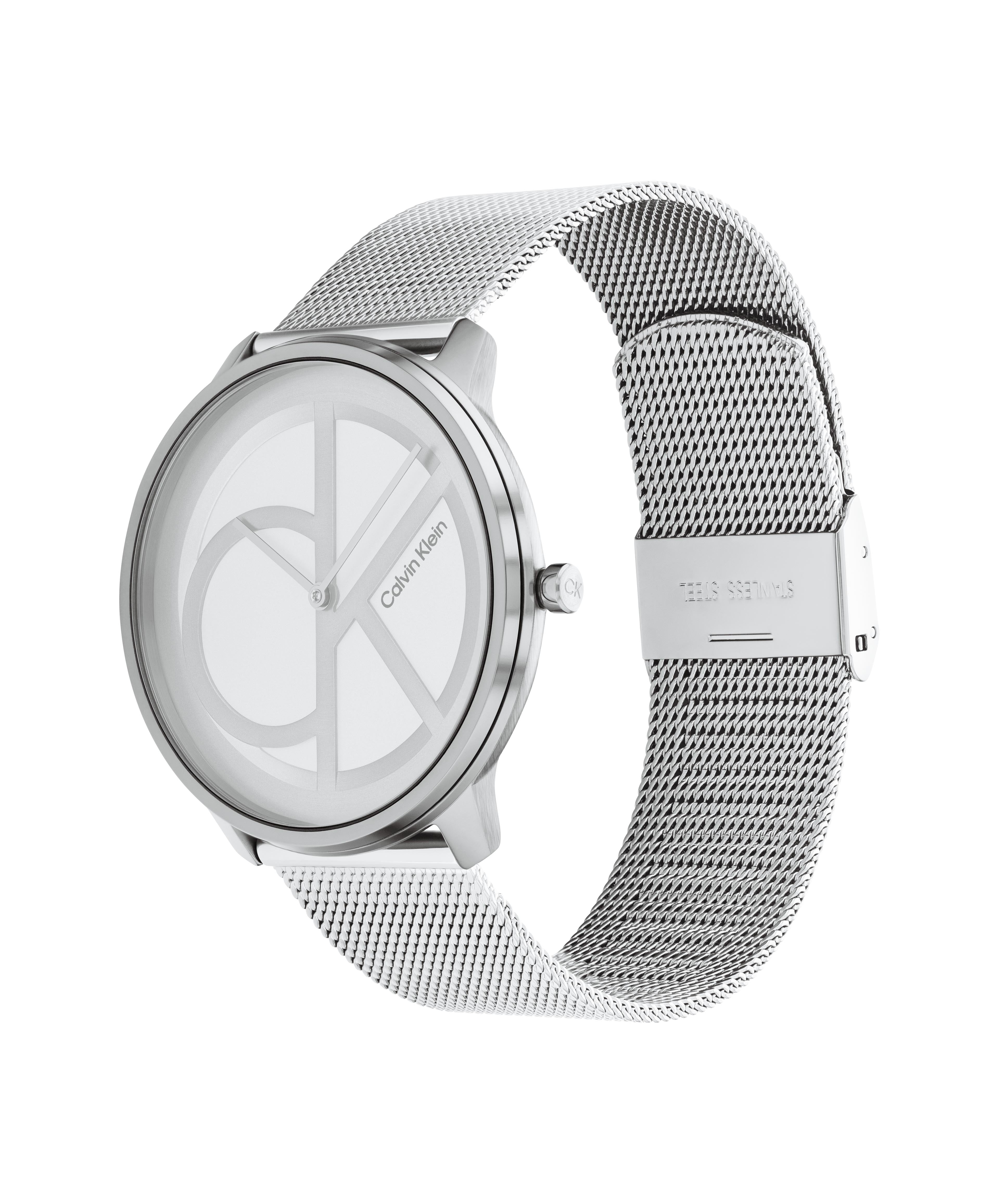 Calvin Klein Men's and Women's Quartz Movement White Dial CK-0015