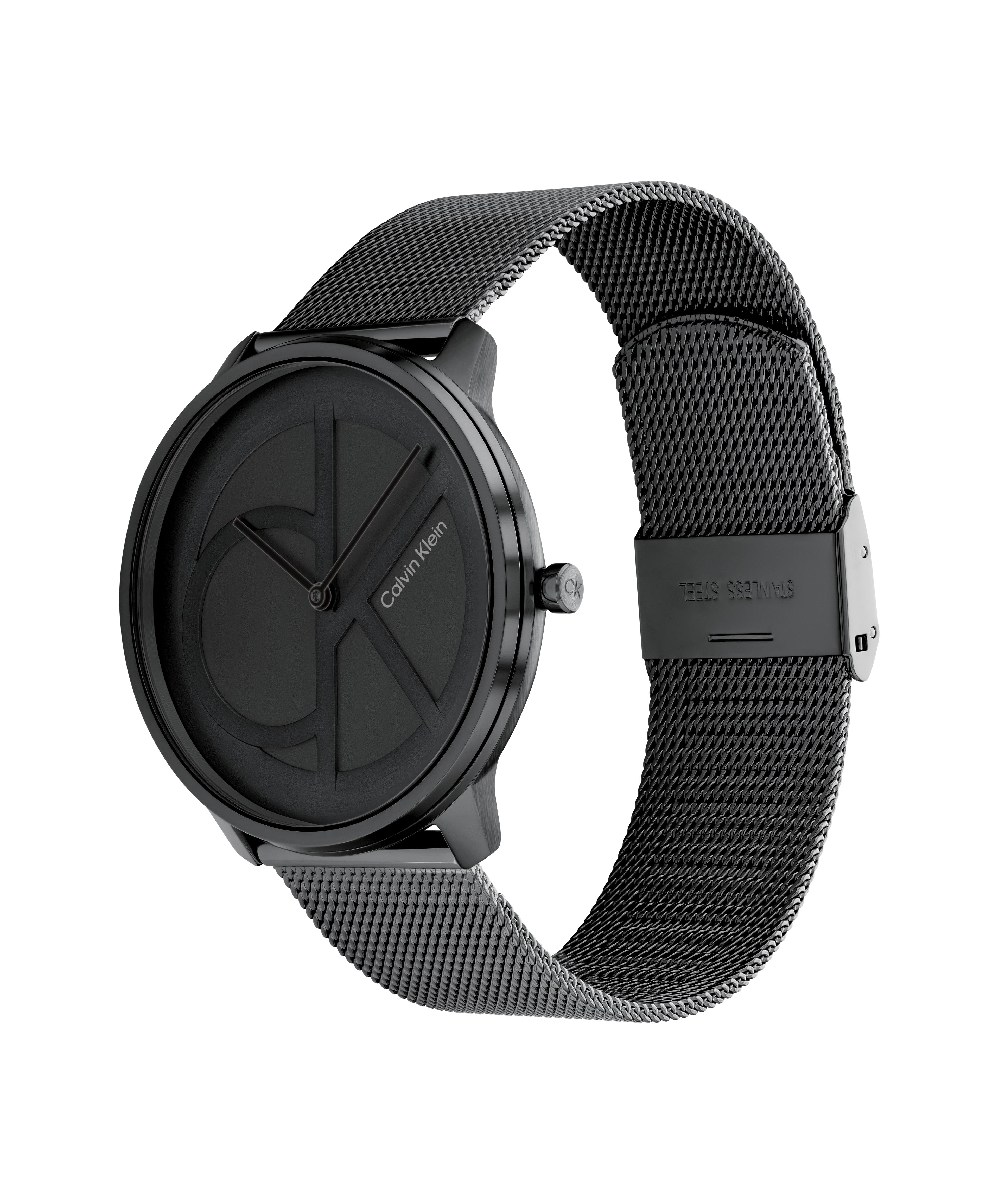 Calvin Klein Men's and Women's Quartz Movement Black Dial CK-0016