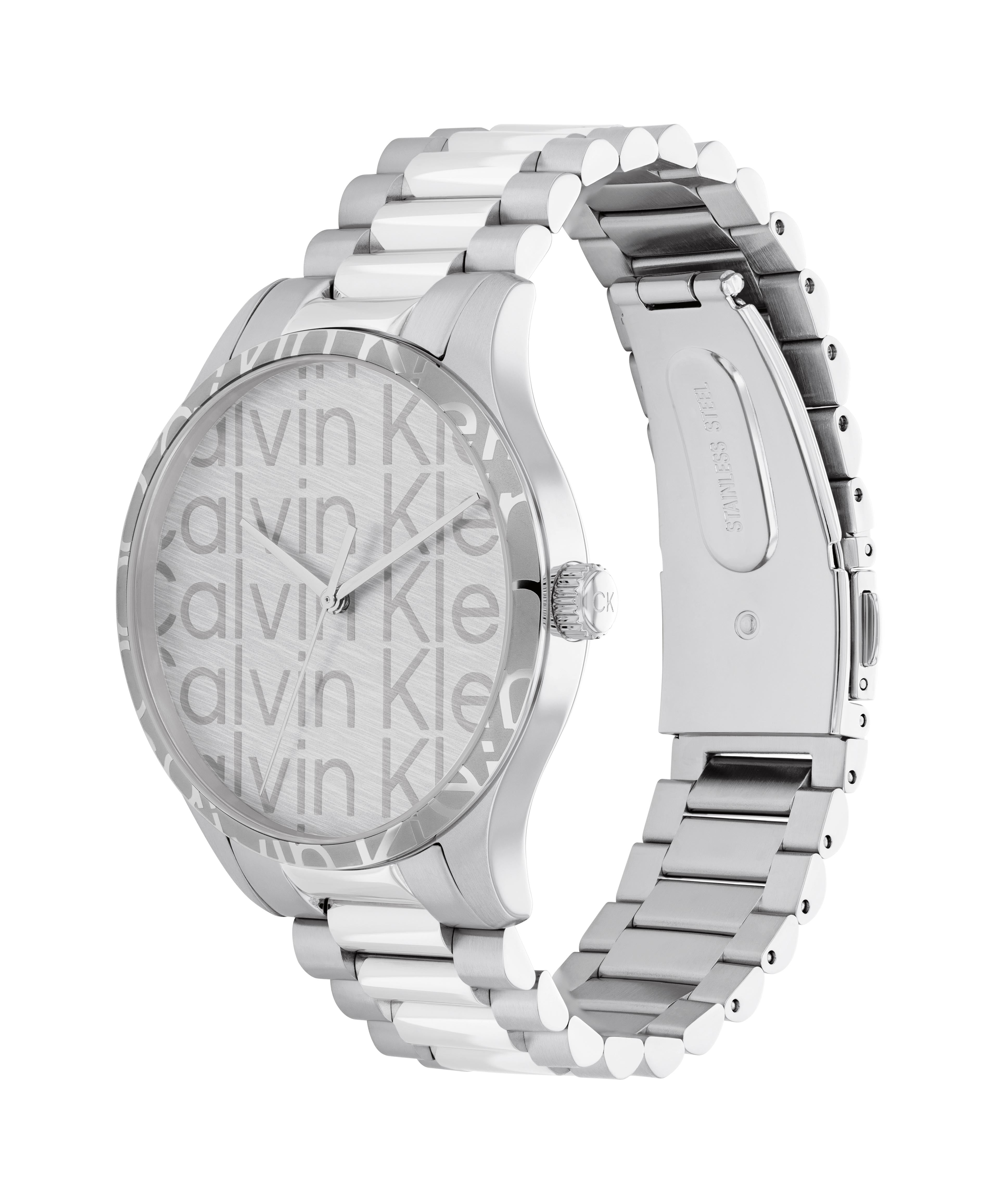 Calvin Klein Men's and Women's Quartz Movement White Dial CK-0035