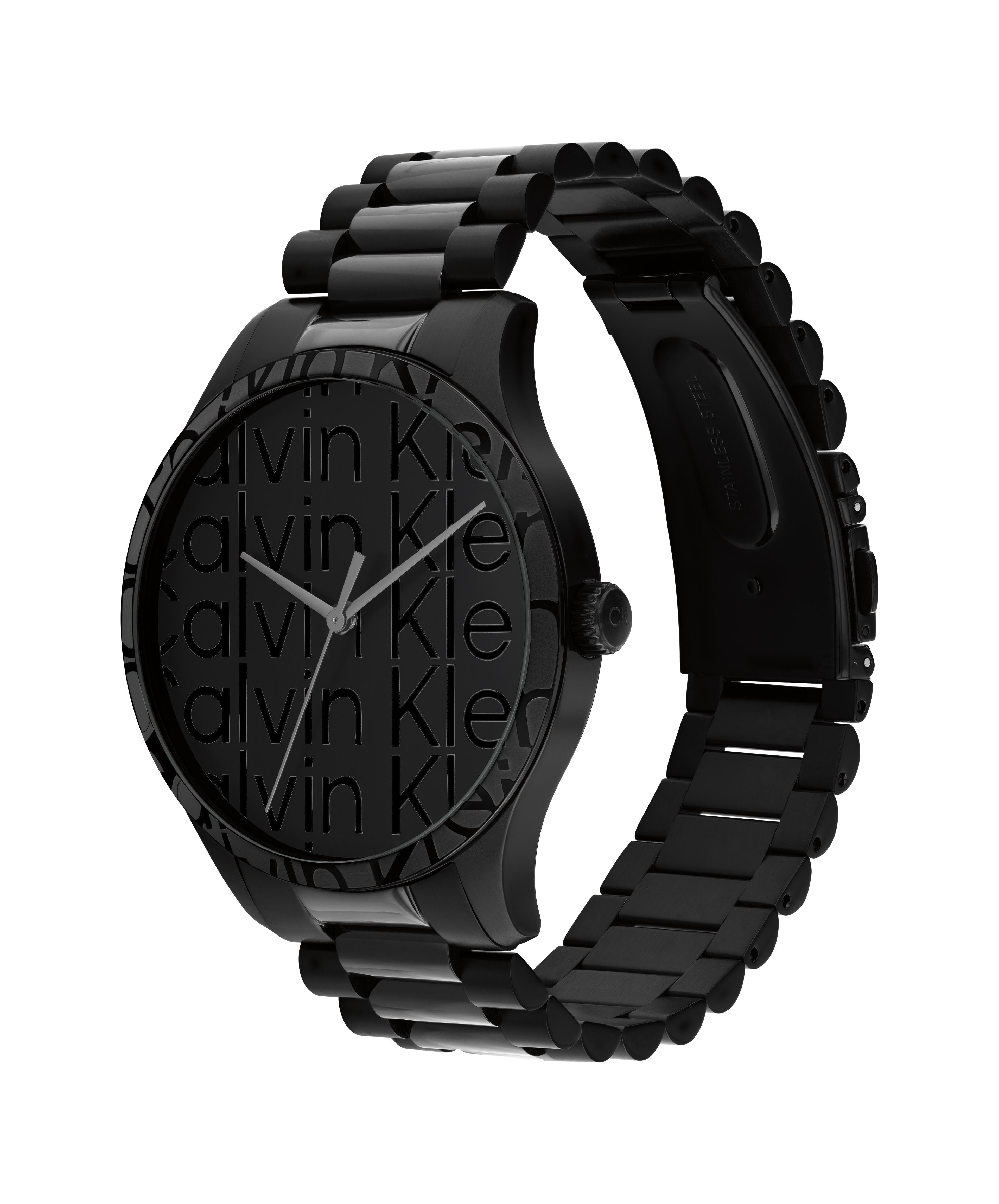 Calvin Klein Men's and Women's Quartz Movement Black Dial CK-0036