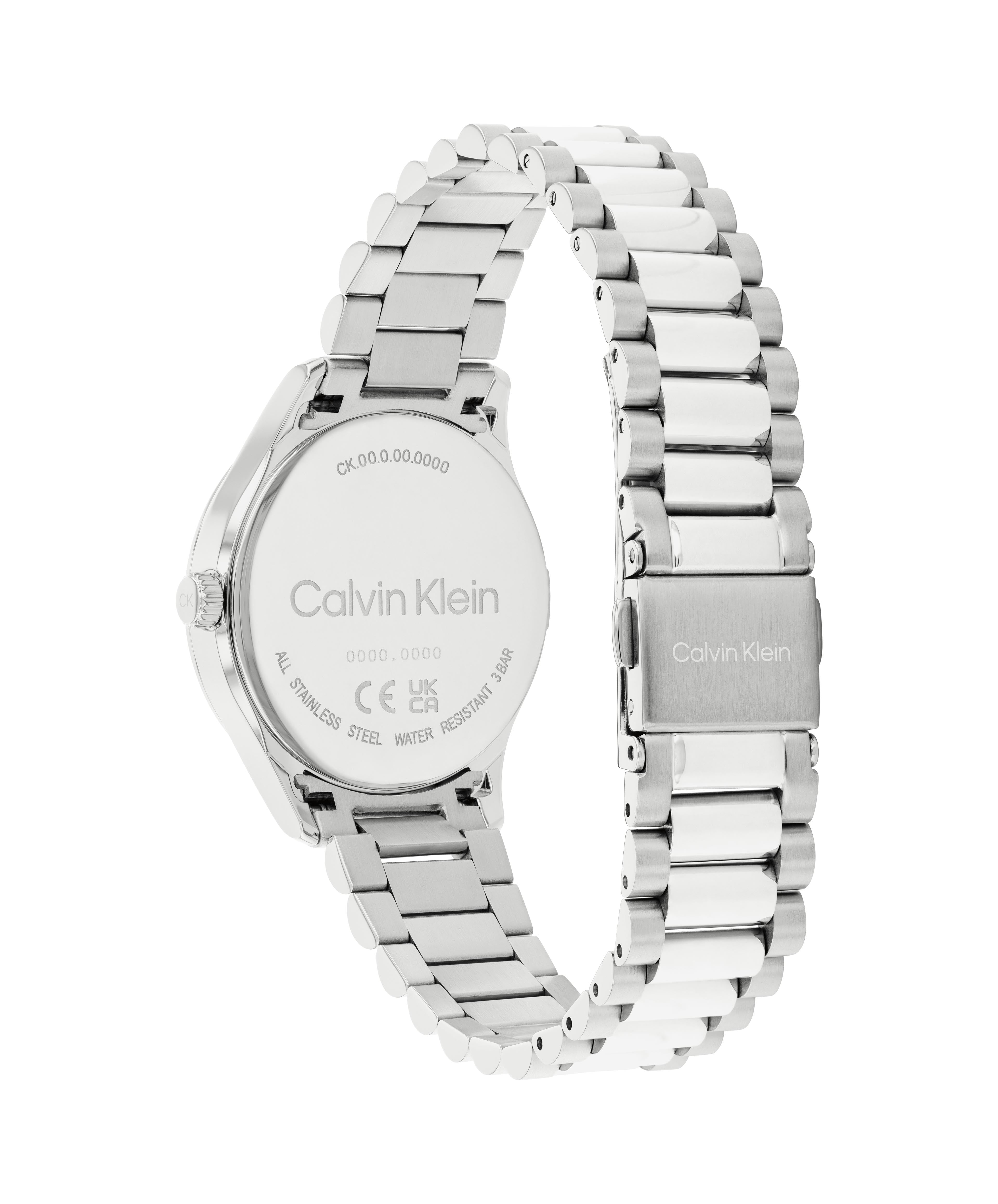 Calvin Klein Men's and Women's Quartz Movement White Dial CK-0037