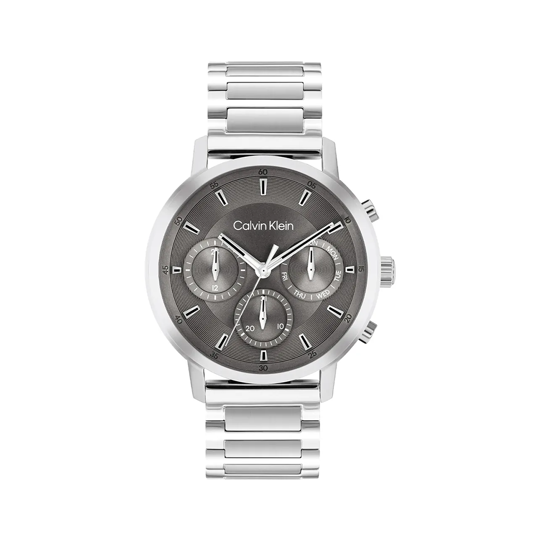 Calvin Klein Men's Quartz Watch with Grey Dial CK-0134