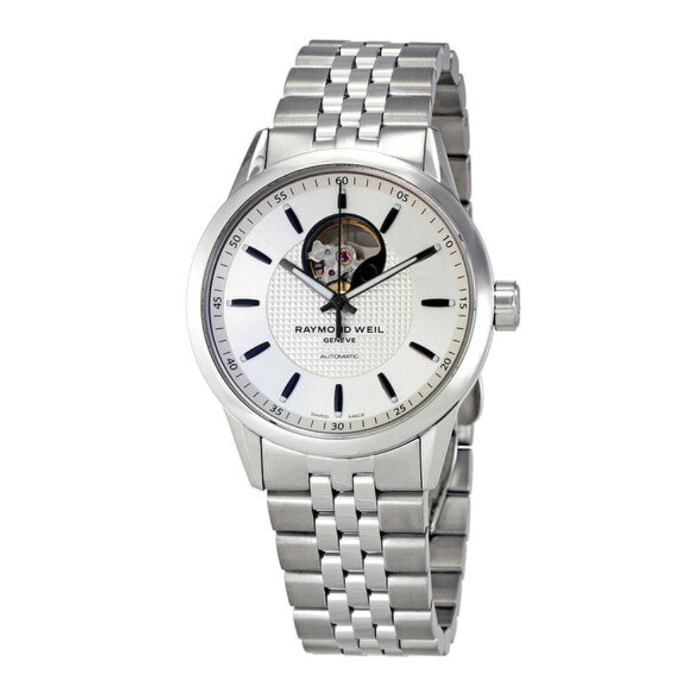 Raymond Weil Men's Automatic Movement White Dial Watch - RW-0095