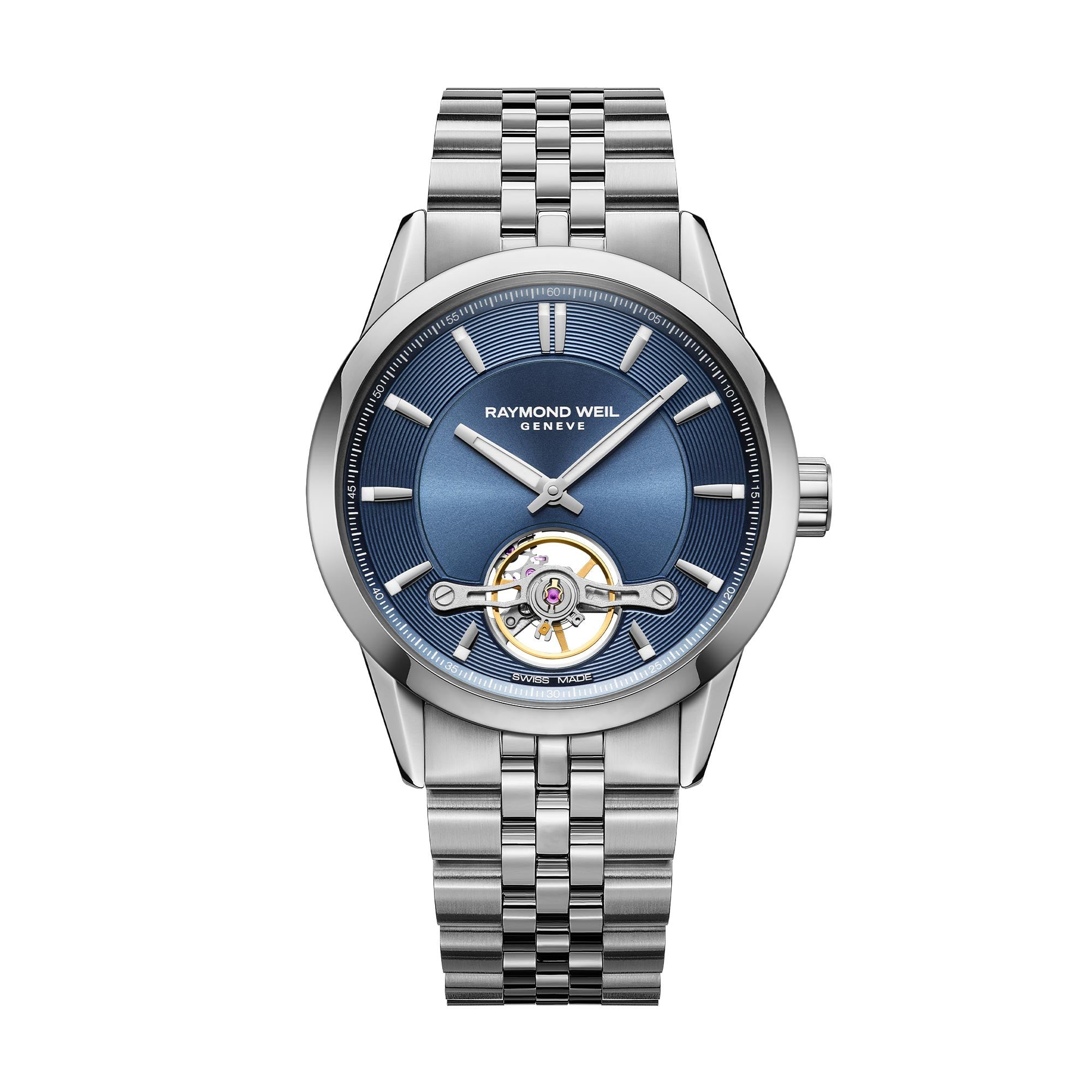 Raymond Weil Men's Automatic Watch with Blue Dial RW-0343