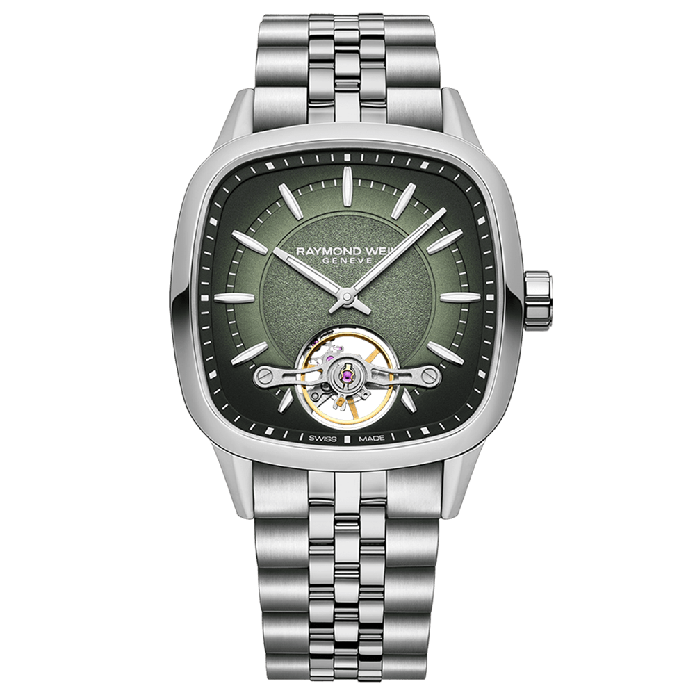 Freelancer Calibre Men's Automatic Watch with Green Dial - RW-0347