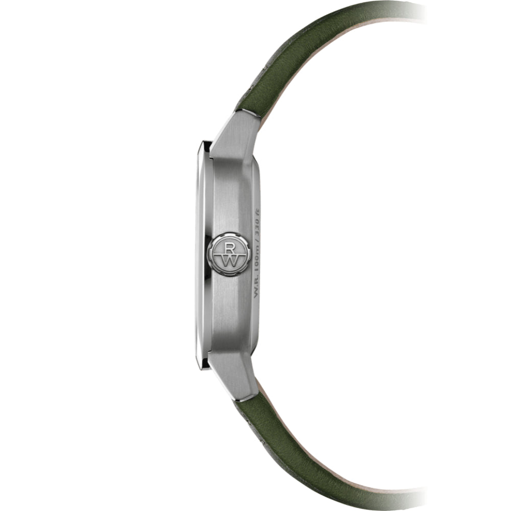 ريموند ويل فريلانس كاليبر ساعة أوتوماتيك للرجال بقرص أخضر RW-0349