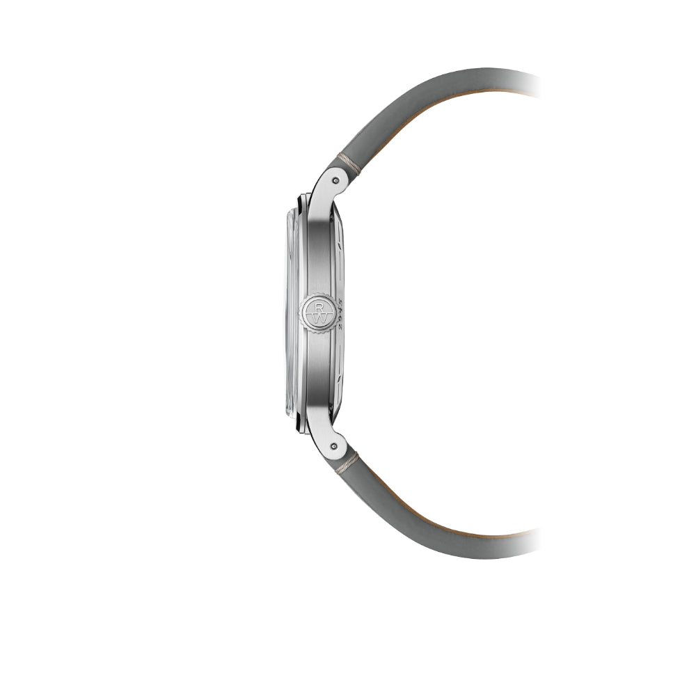 ريموند ويل ميليسيم ساعة أوتوماتيك بمرحلة القمر للرجال بقرص فضي RW-0352