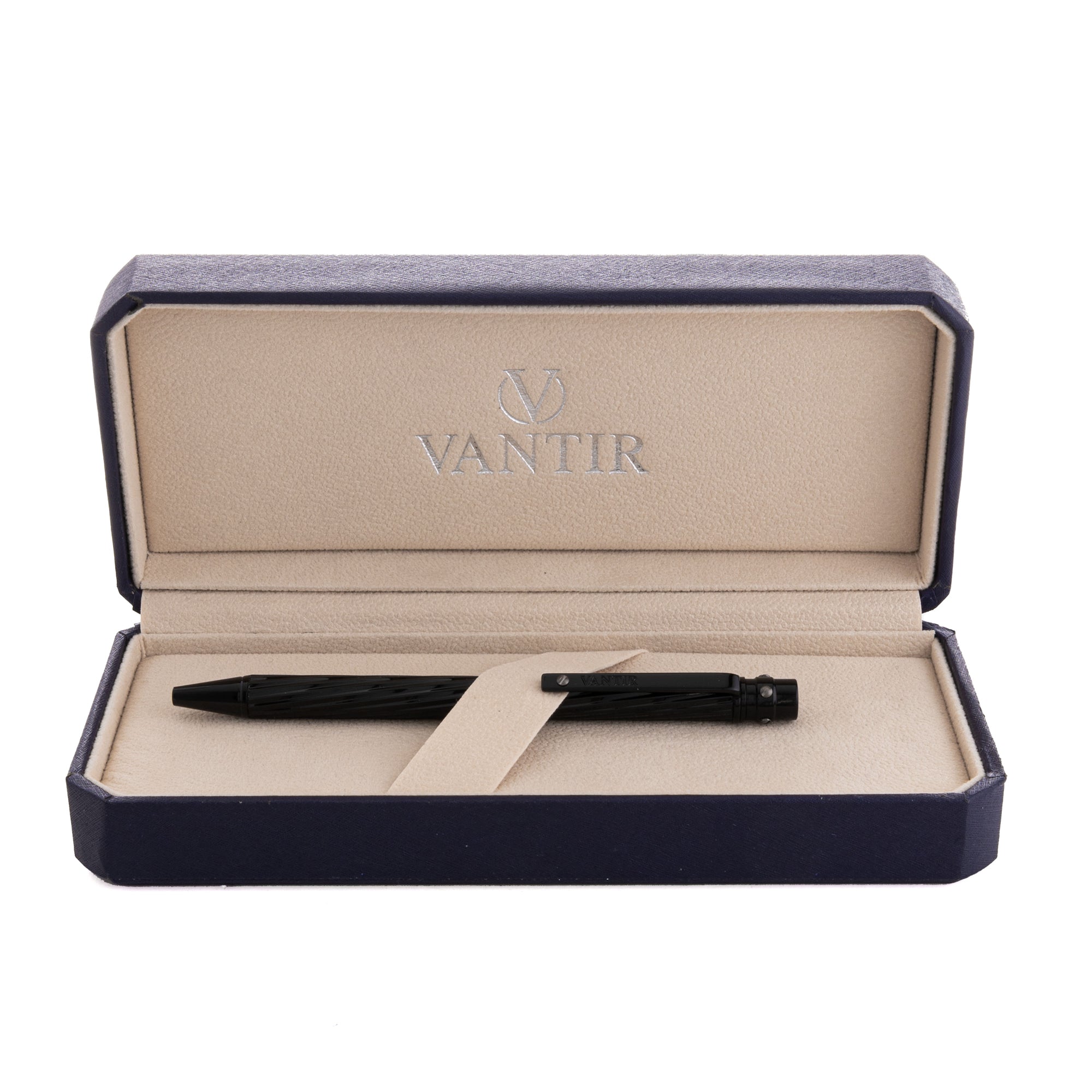 Vantair Prince Pen, Full Black, Custom Design VNTPEN-0018