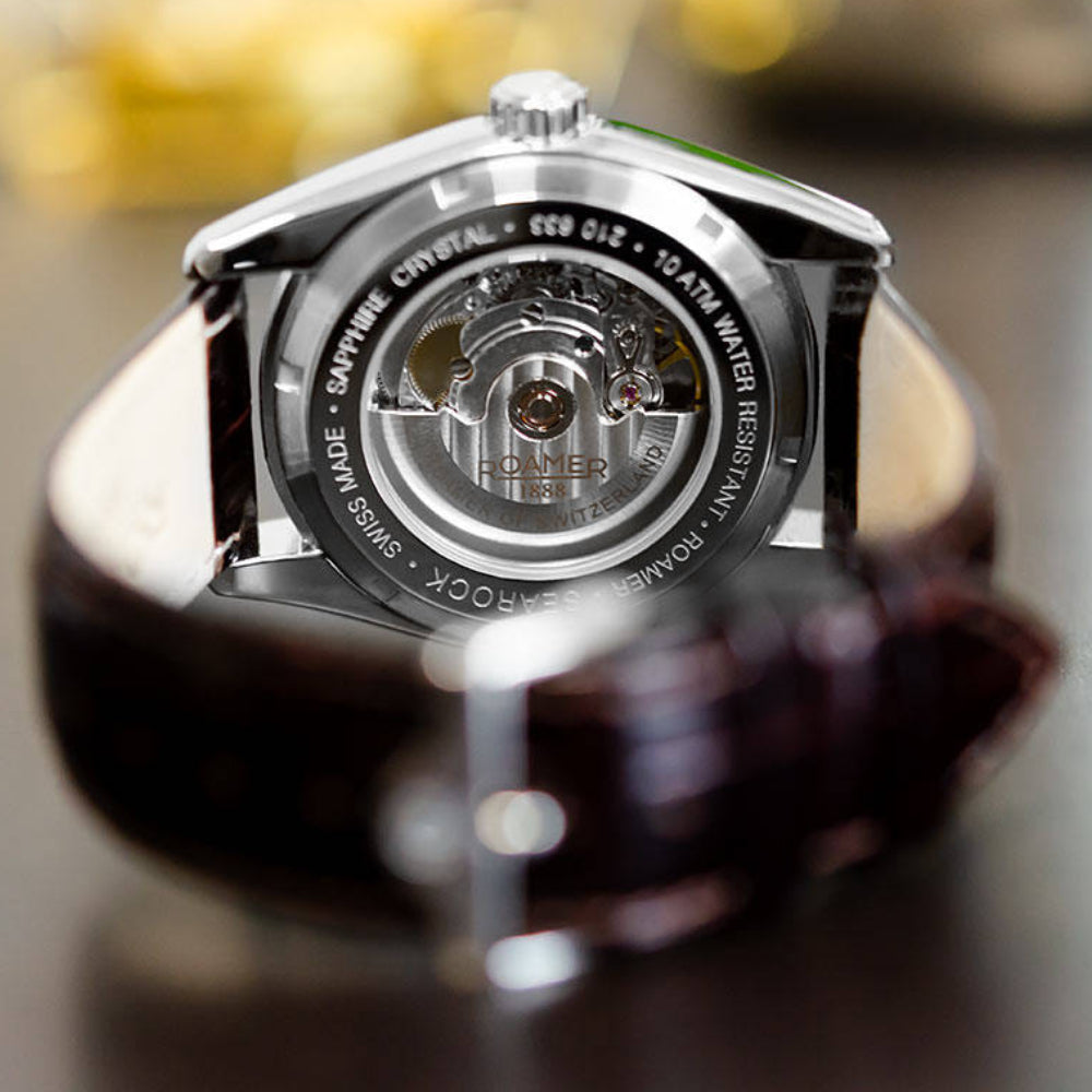 Romer Men's Watch Automatic Movement Silver Dial - ROA-0058
