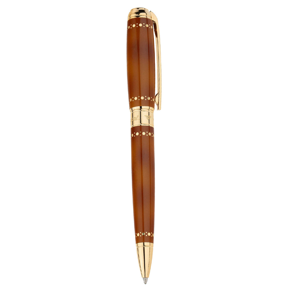 STDPPN-0023 Brown and Gold Pen