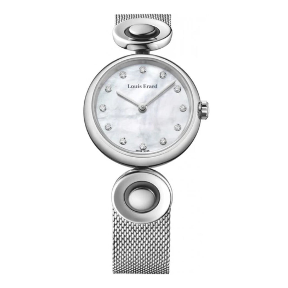 Louis Erard Women's Quartz Watch White Dial - LE-0063(3L+1M)