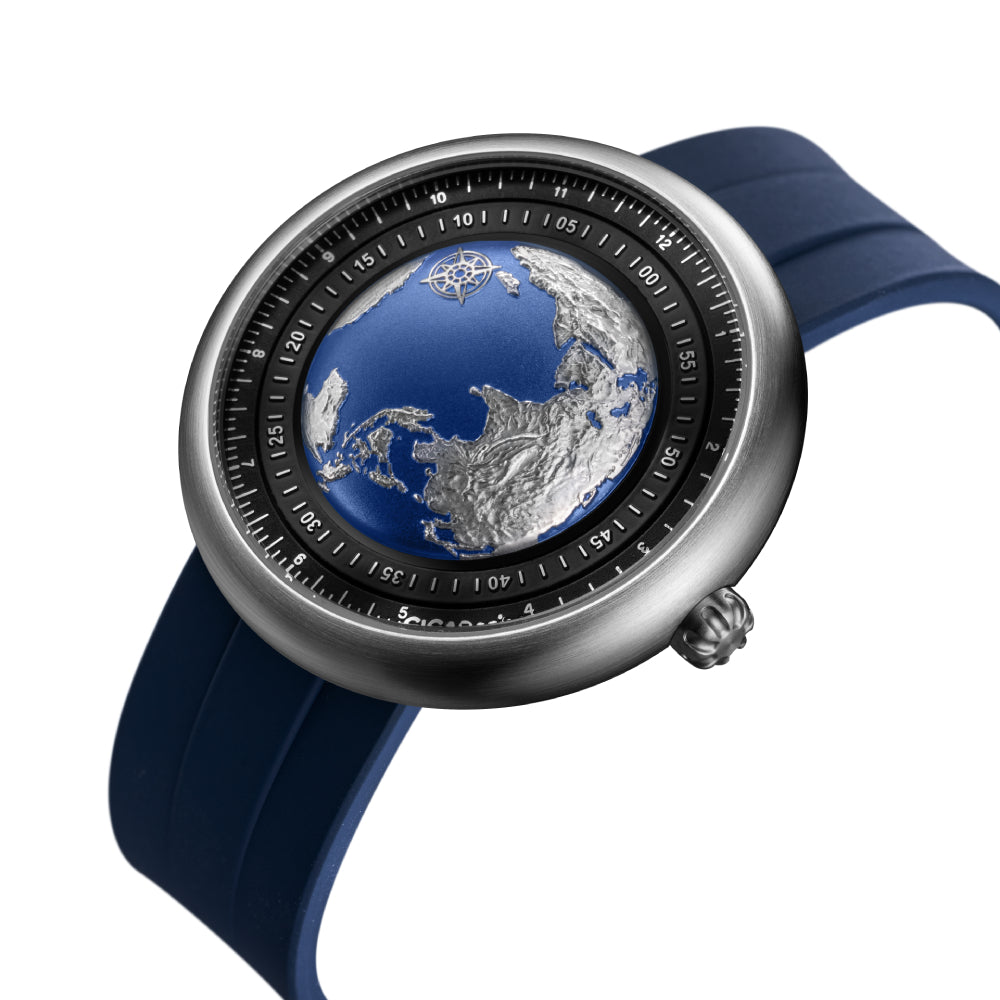 CIGA Design Men's Automatic Movement Blue Dial Watch - CIGA-0001
