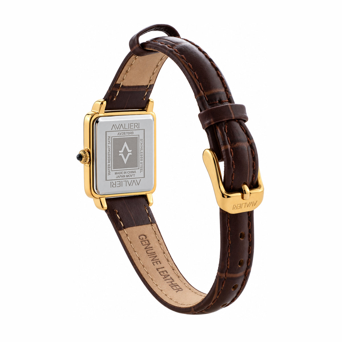 Avaleri Women's Quartz Watch with Mother of Pearl Dial - AV-2704D