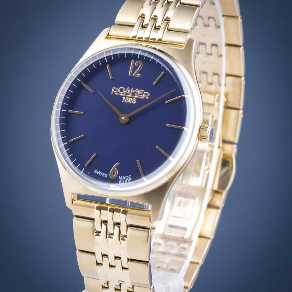Romer Women's Quartz Blue Dial Watch - ROA-0047