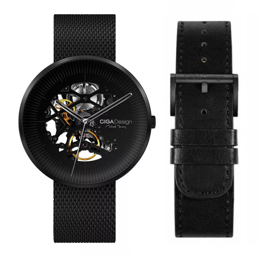CIGA Design Men's Automatic Movement, Exposed Dial Watch - CIGA-0020