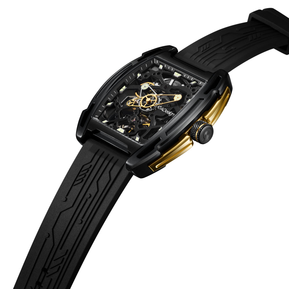 CIGA Design Men's Automatic Movement Exposed Dial Watch - CIGA-0011