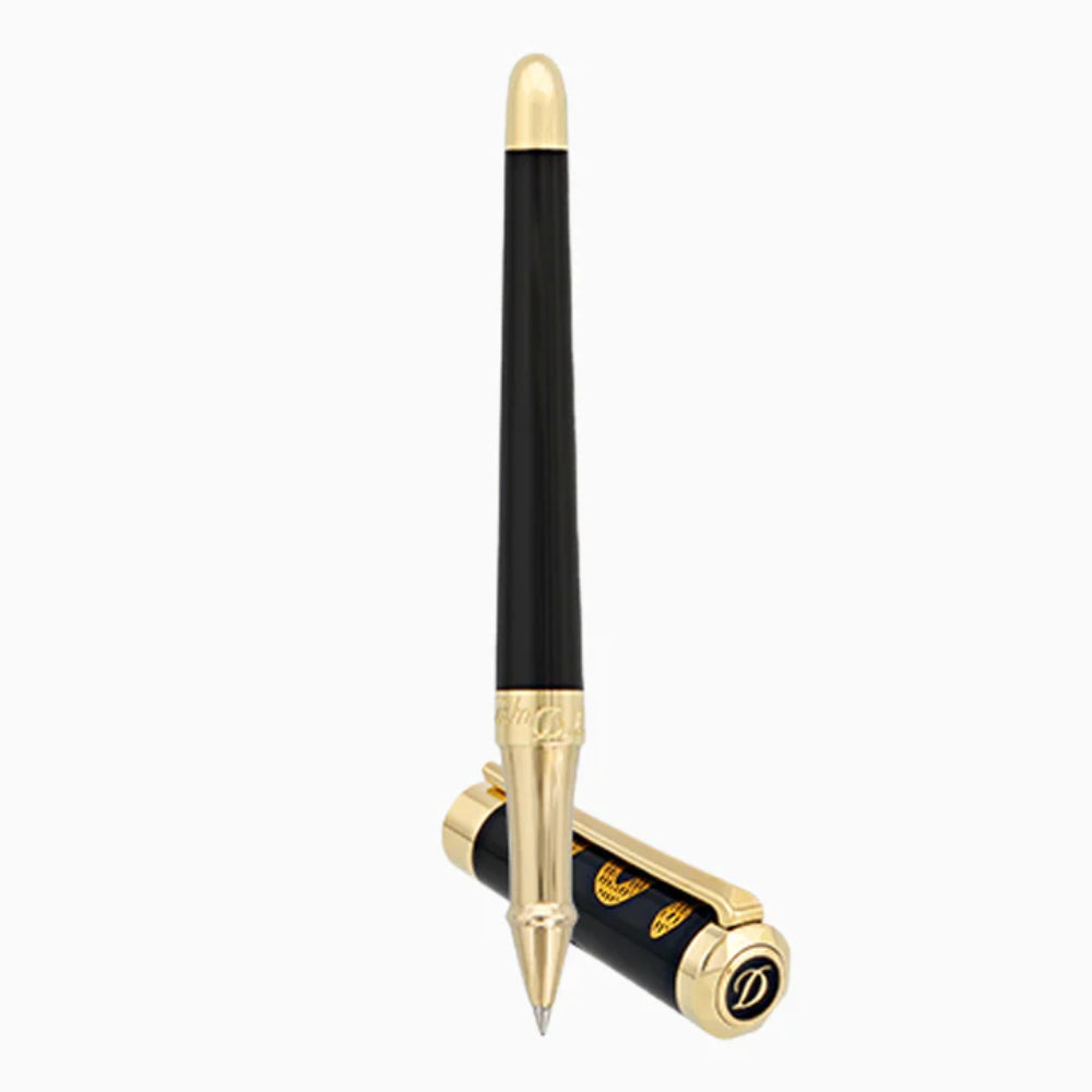 قلم باللون الأسود وذهبي من إس.تي.ديبونت - STDPPN-0027