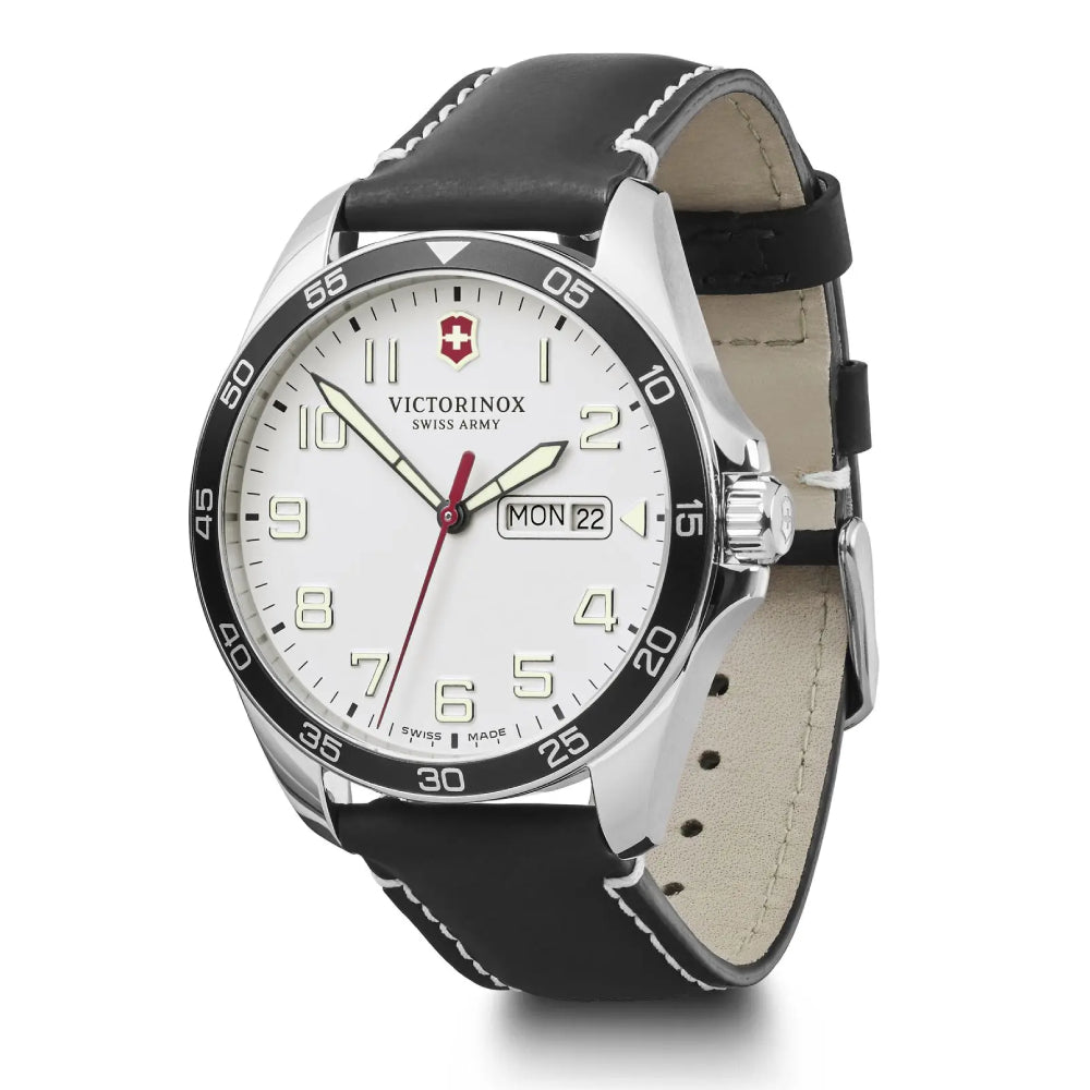 Victorinox Men's Quartz Watch, White Dial - VTX-0107