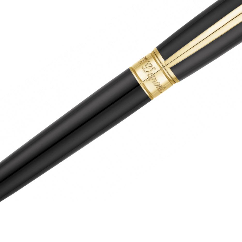 قلم باللون الأسود وذهبي من إس.تي.ديبونت - STDPPN-0020