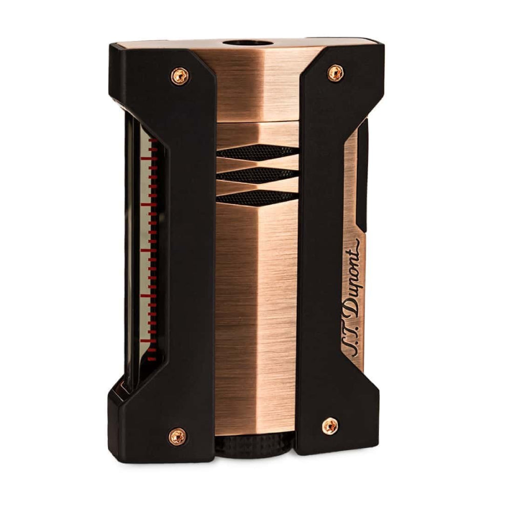 STDupont Black and Copper Lighter - STDPLIG-0003