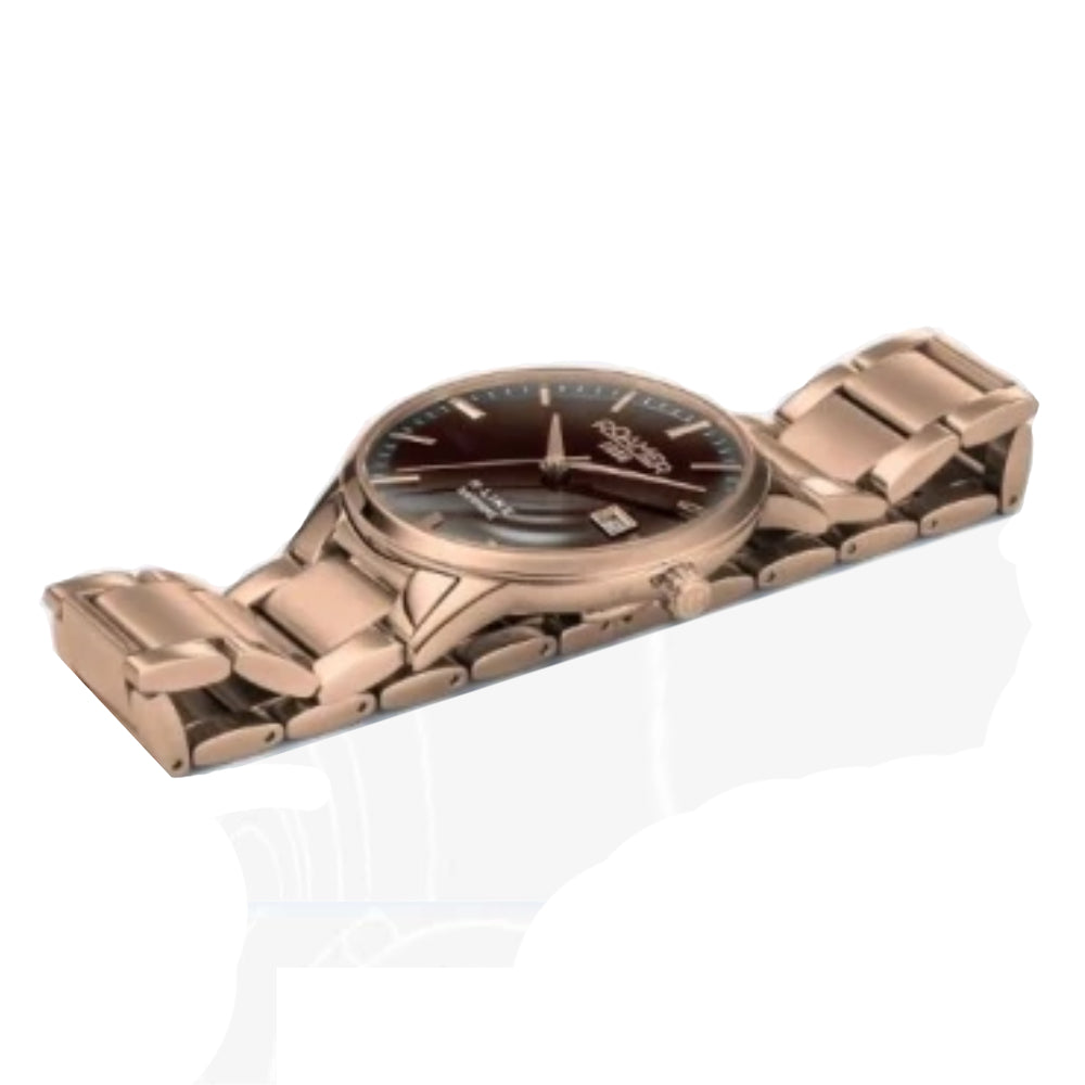 Romer Men's Quartz Watch, Brown Dial - ROA-0052