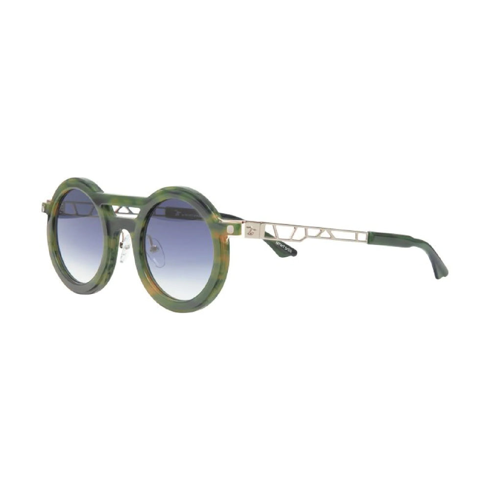 نظارات شمسية باللون الأخضر للرجال والنساء من سيفين فرايداي - SFSG-0010