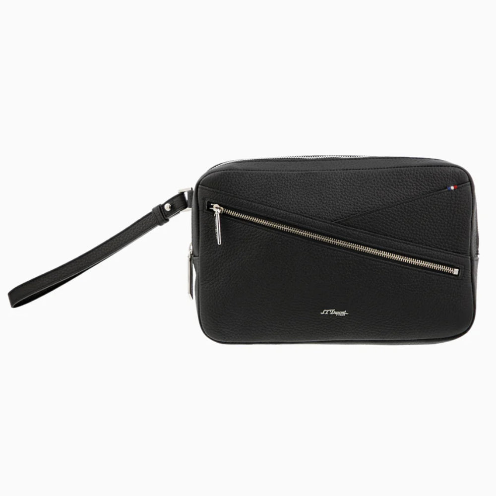 S.T. Dupont Black Clutch Bag for Men - STDPPH-0002