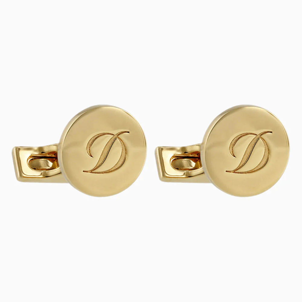 Gold Cufflinks from ST. Dupont - STDPCF-0007