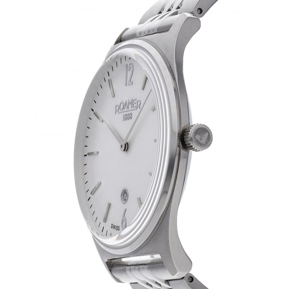 Romer Men's Quartz Watch, White Dial - ROA-0041