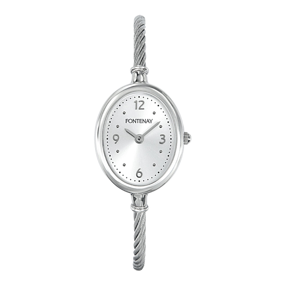 Fontenay Paris Women's Quartz Watch with Silver Dial - FNT-0014