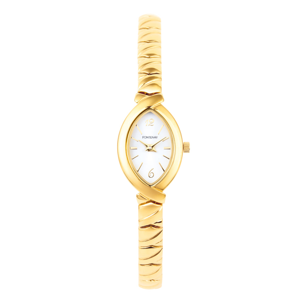 Fontenay Paris Women's Quartz Watch with White Dial - FNT-0002