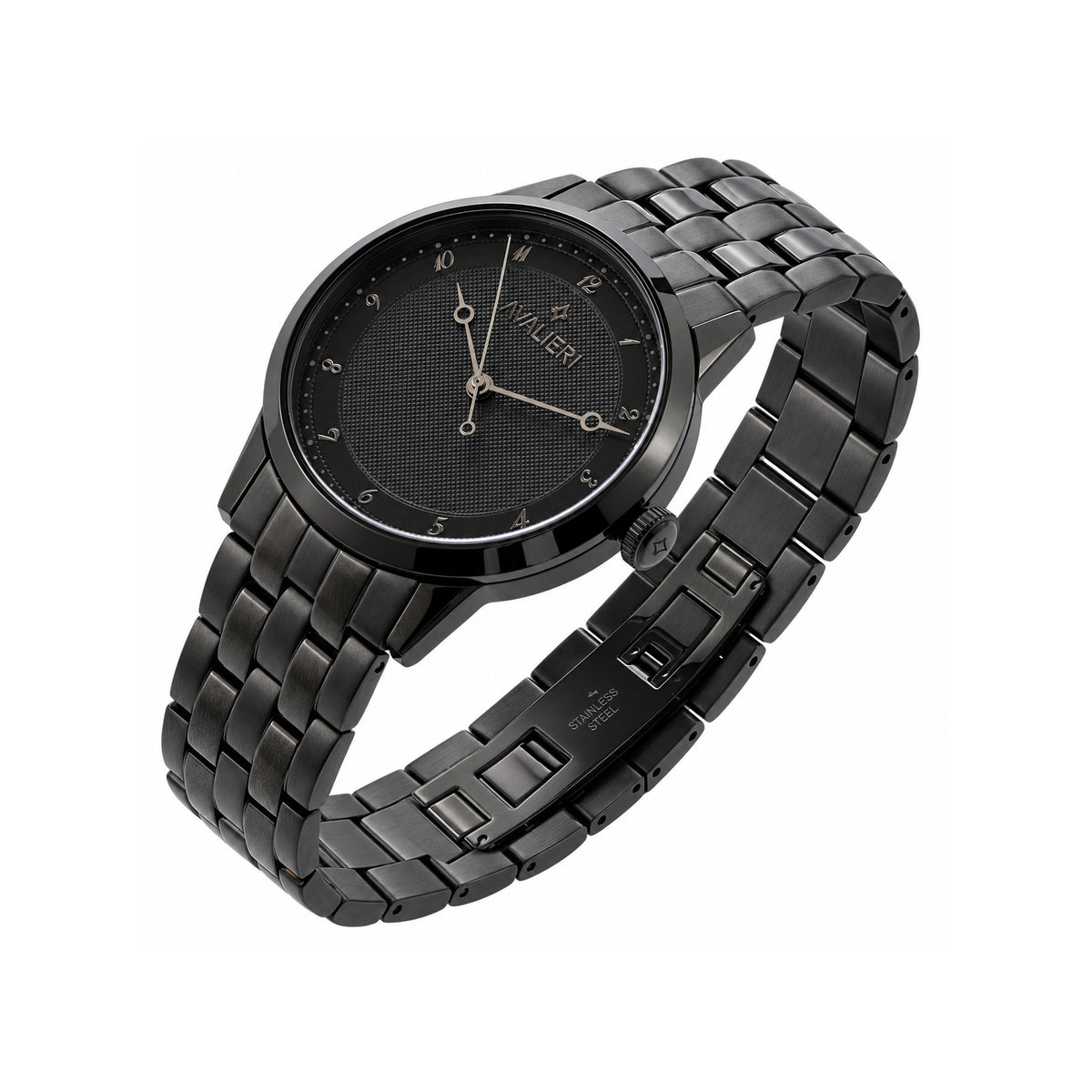 Avalery Men's Quartz Watch with Black Dial - AV-2667B