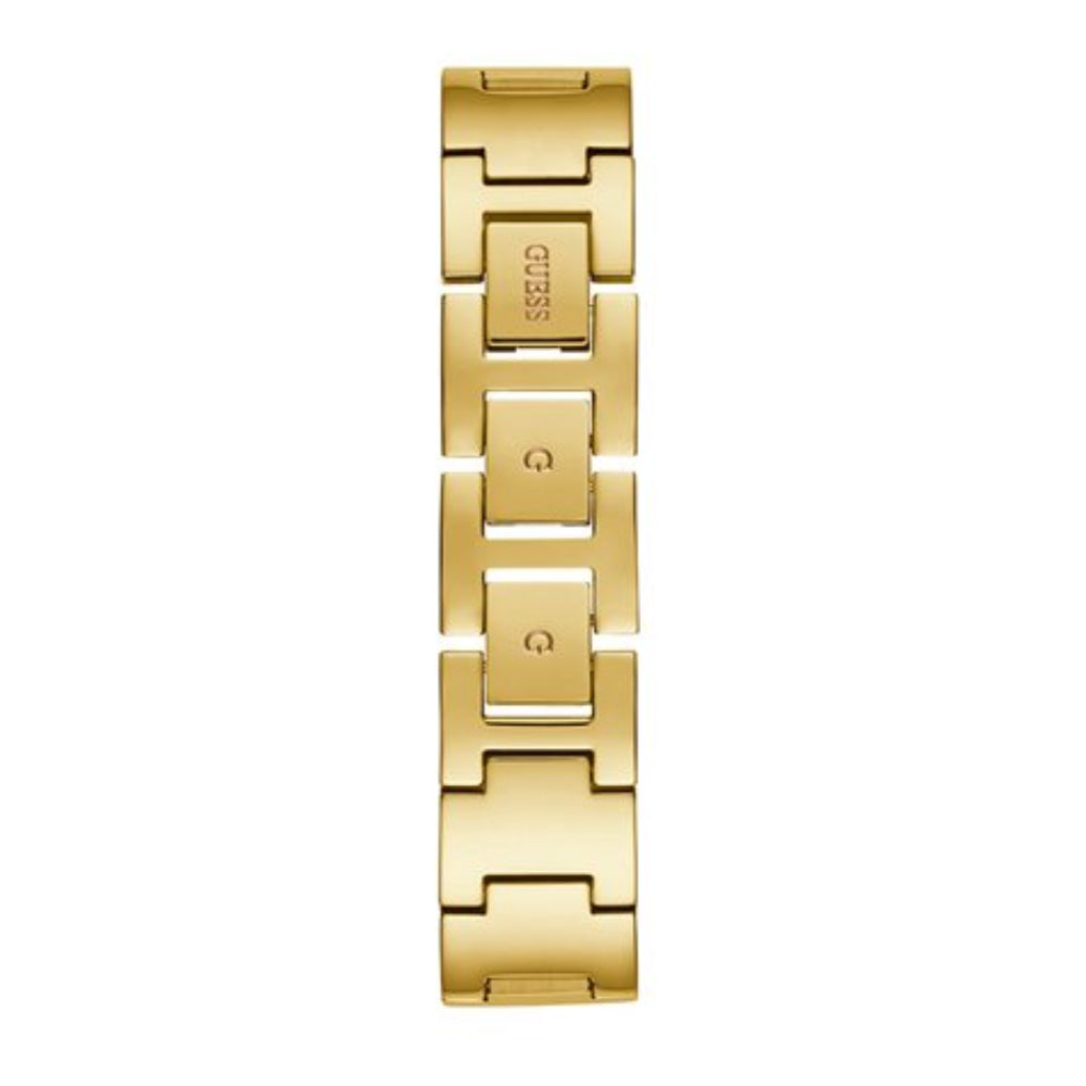 Guess Women's Quartz Watch, Gold Dial - GW-0187