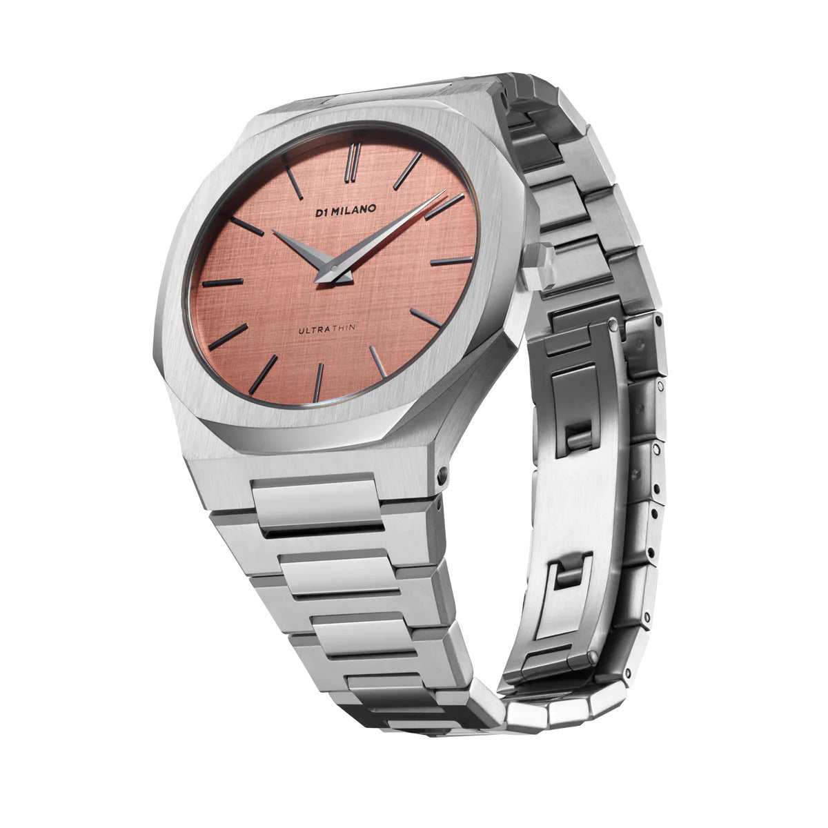 D1 Milano Men's Quartz Watch, Pink Dial - ML-0285