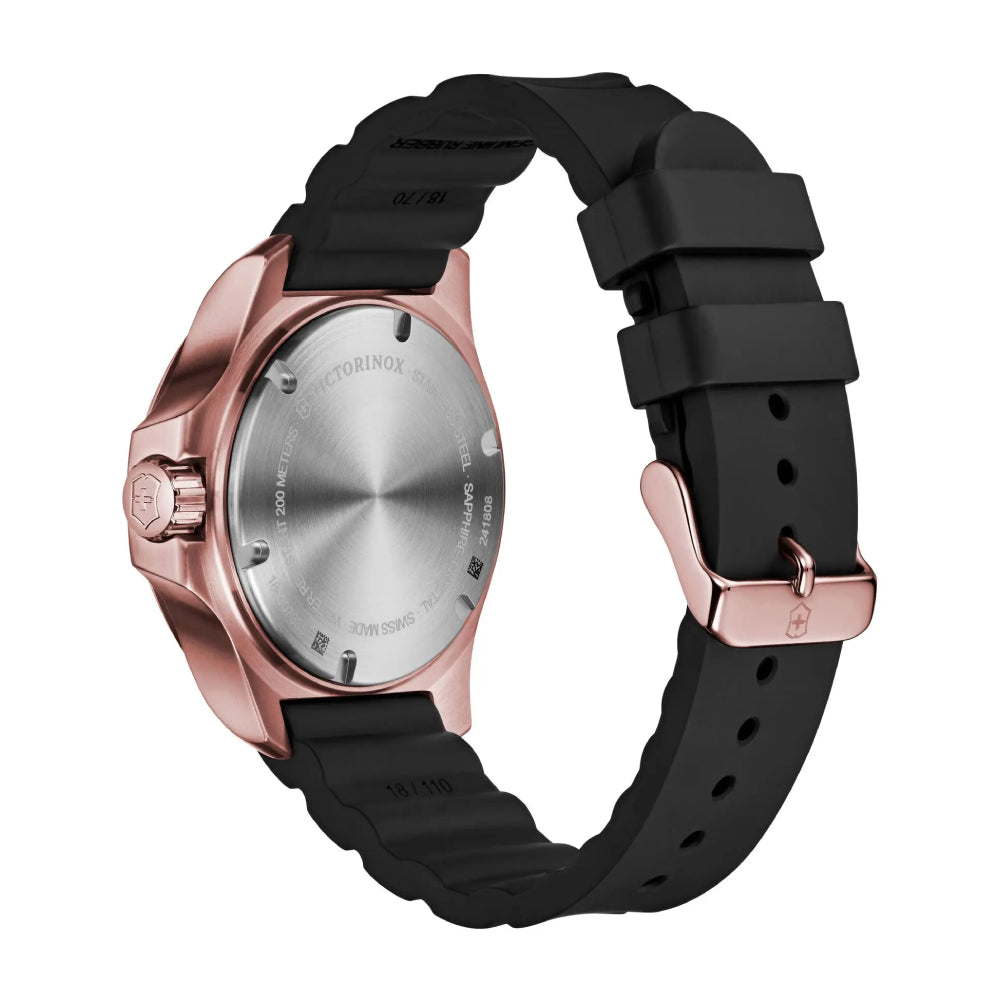 Victorinox Women's Quartz Black Dial Watch - VTX-0070